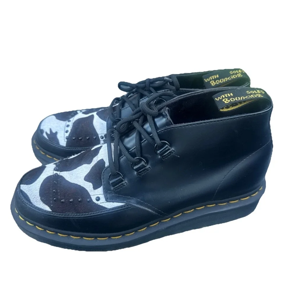 Dr. Martens/RAMSEY CHUKKA/US7/BLK/Calf Hair Size 9